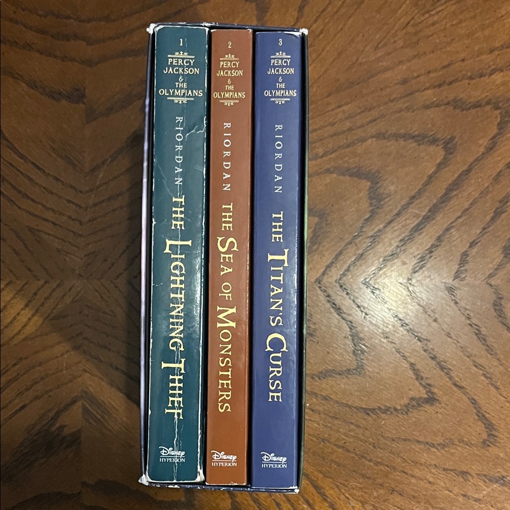 Percy Jackson & The Olympians books. | set of 3